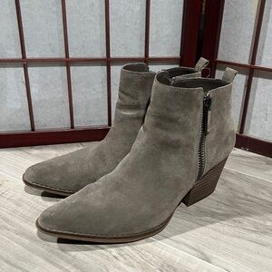 Franco Fortini-Suede Ankle Bootie 🍁 🍂